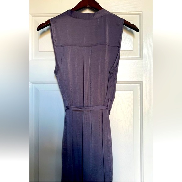 Motherhood Maternity Purple, sleeveless dress with belt! Great condition! - Picture 5 of 5